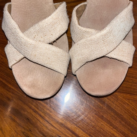 TOMS Sienna Cork Wedge Sandals - Picture 3 of 5